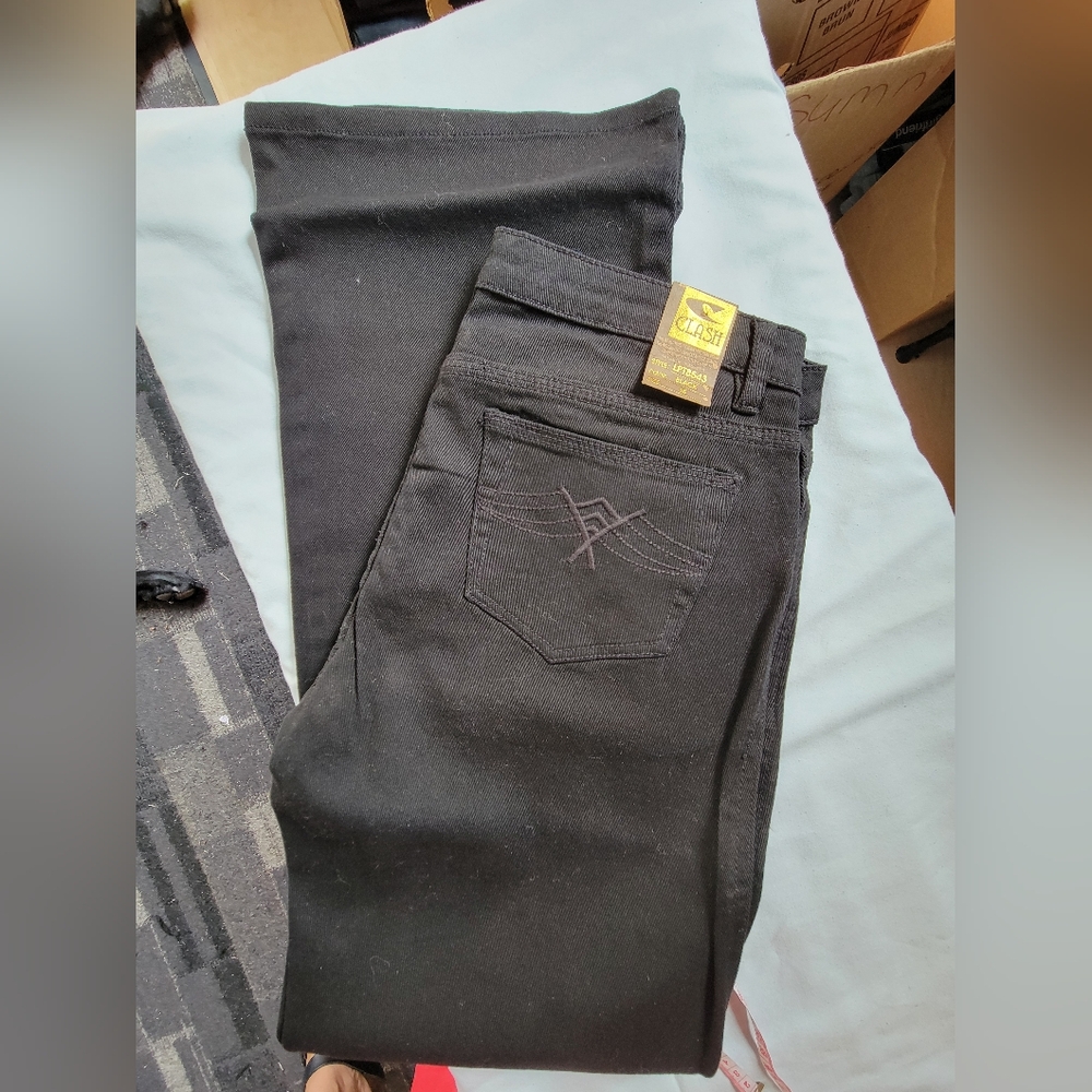 Clash Women's Black Bootcut  Jeans Size 9 & 15